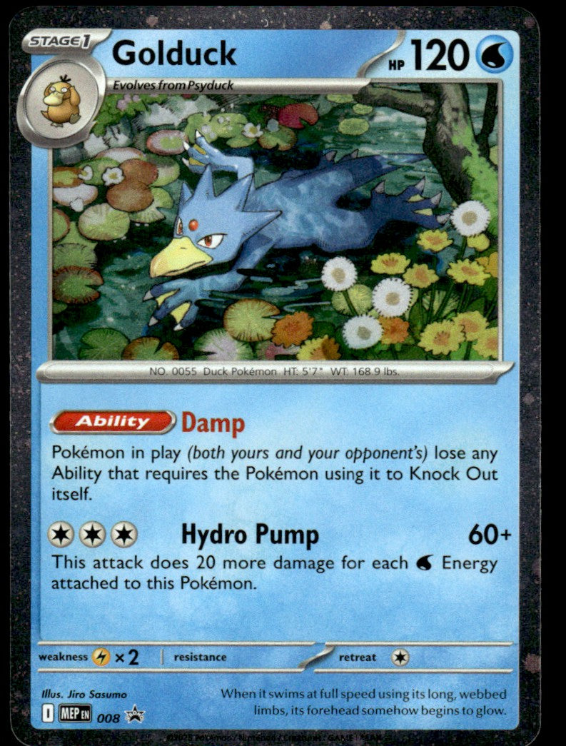 Golduck (Cosmo Holo) 008 - Mega Evolution Promo - Mega Evolution