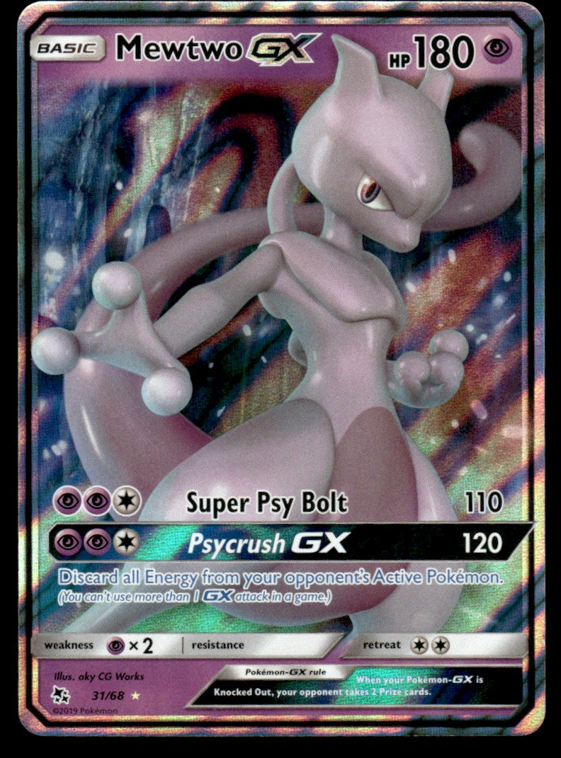 NM Mewtwo-GX 31 - Hidden Fates