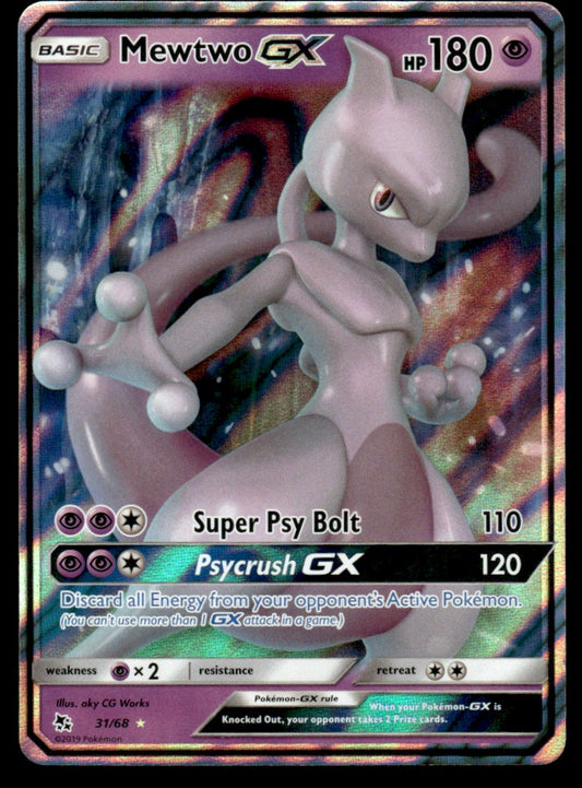NM Mewtwo-GX 31 - Hidden Fates