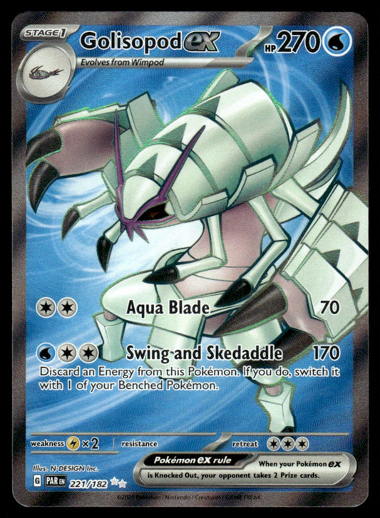 Golisopod ex 221/182 - Paradox Rift - Scarlet & Violet