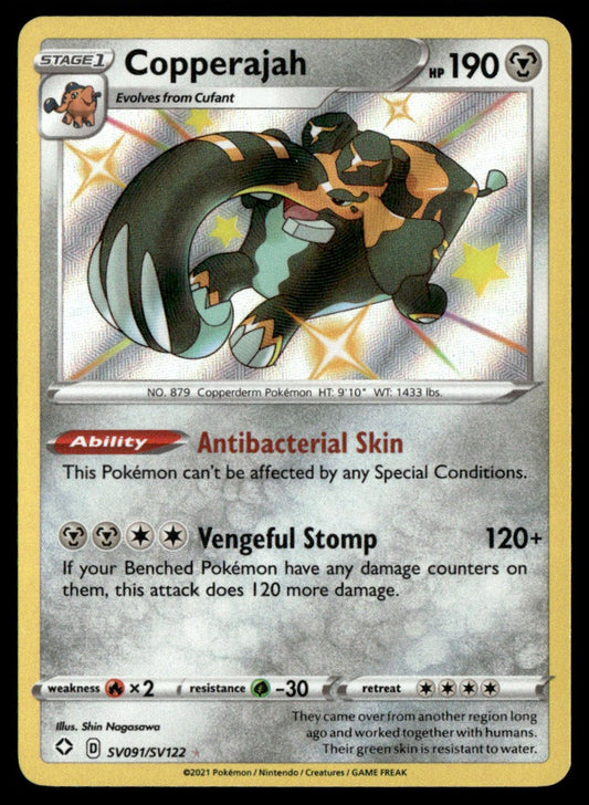 Copperajah SV091/SV122 - Shining Fates - Sword & Shield