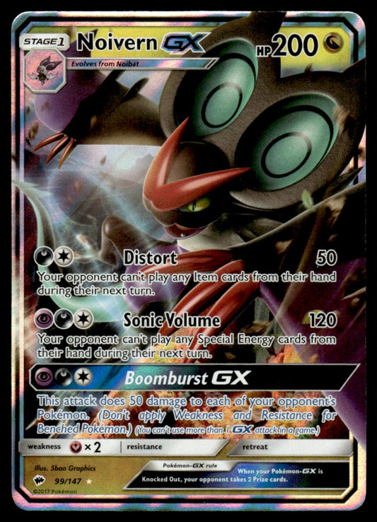 Noivern-GX - NM - 99 - Burning Shadows
