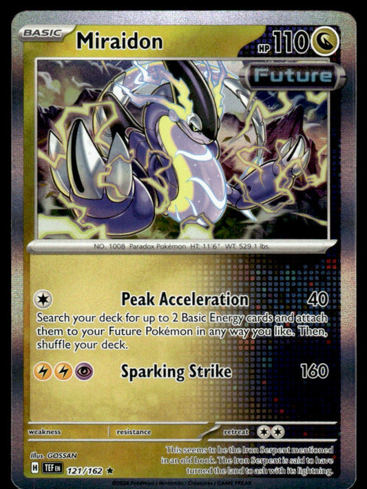 Miraidon 121/162 Holo - Temporal Forces - Scarlet & Violet
