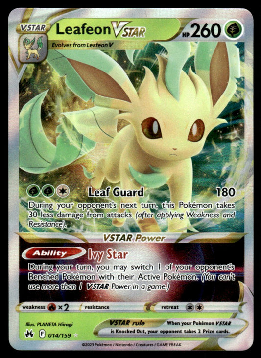 Leafeon VSTAR 014/159 - Crown Zenith - Sword & Shield