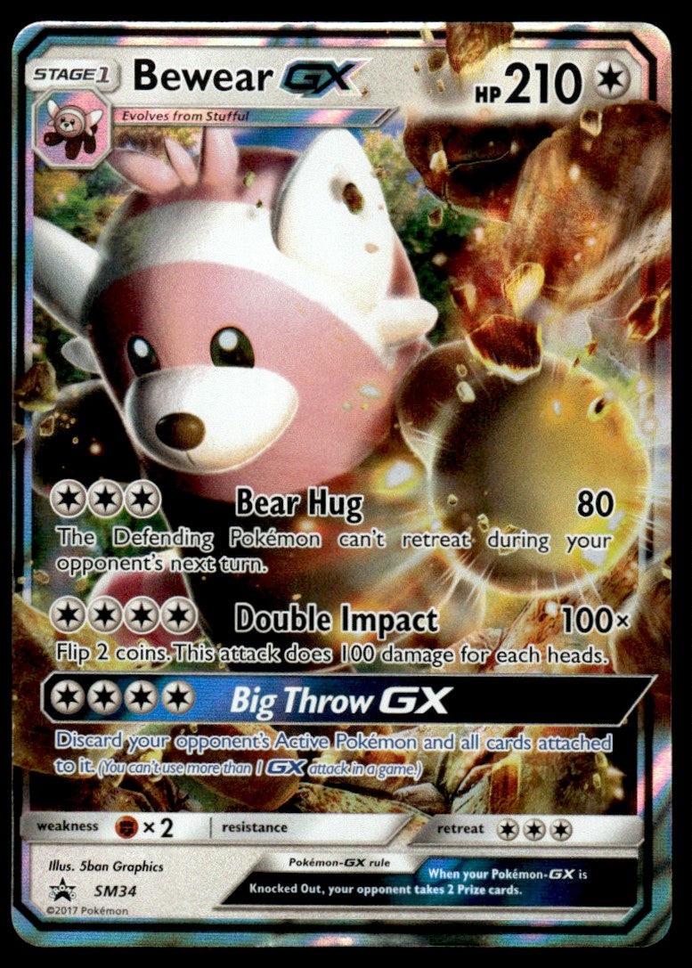 Bewear-GX - MP - SM34 - Sun & Moon Promos