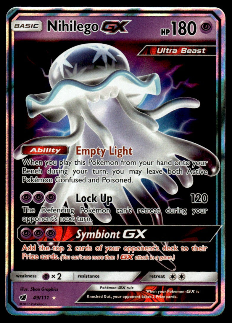 NM Nihilego-GX 49 - Crimson Invasion