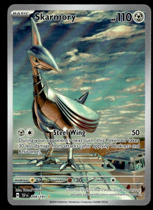 Skarmory 209/191 - Surging Sparks - Scarlet & Violet