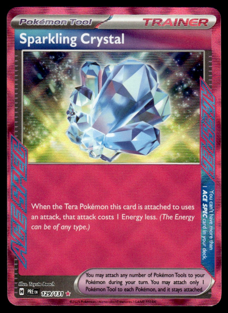 Sparkling Crystal 129/131 - Prismatic Evolutions - Scarlet & Violet