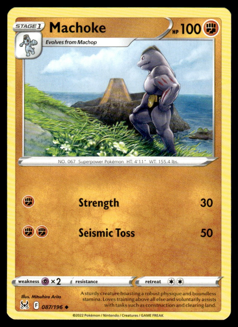 Machoke 087/196 Uncomon - Lost Origin - Sword & Shield
