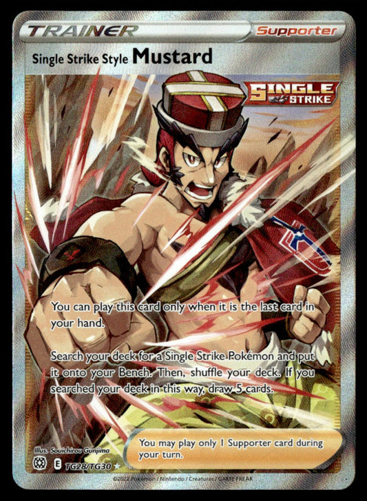 Single Strike Style Mustard TG28/TG30 - Brilliant Stars - Trainer Gallery - Sword & Shield