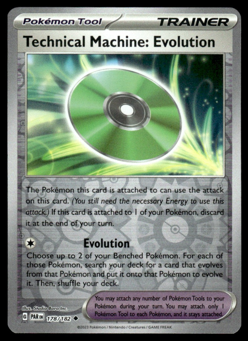 Technical Machine: Evolution 178/182 Reverse - Paradox Rift - Scarlet & Violet