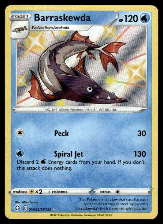 Barraskewda SV032/SV122 - Shining Fates - Sword & Shield