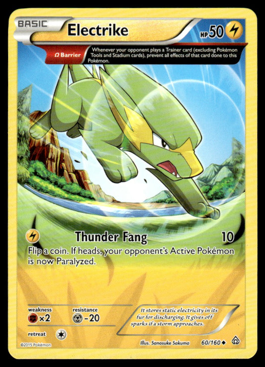 Electrike - No Holo - NM - 60 - Primal Clash