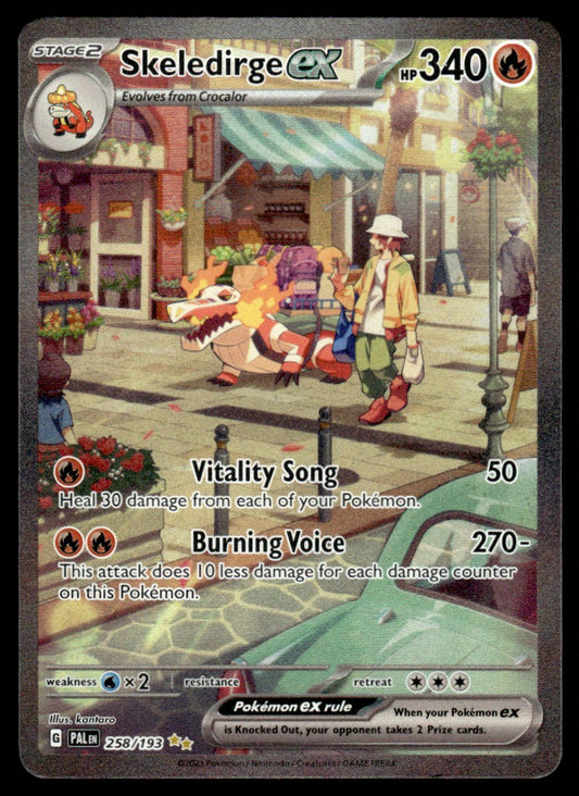 Skeledirge ex 258/193 - Paldea Evolved - Scarlet & Violet
