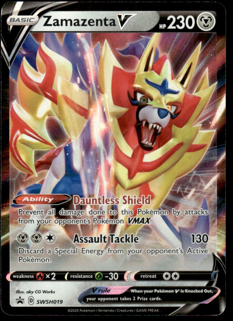 Zamazenta V SWSH019/PRSS - Sword & Shield Promos - Sword & Shield