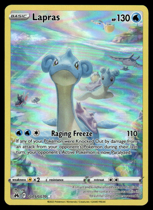 Lapras GG05/GG70 - Crown Zenith - Galarian Gallery - Sword & Shield