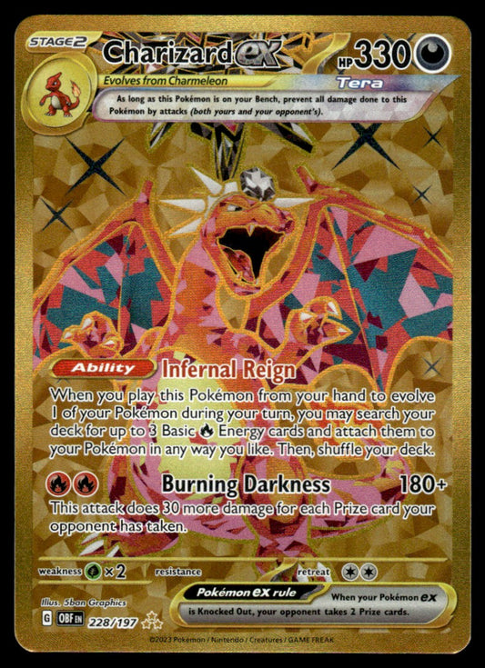 Charizard ex 228/197 - Obsidian Flames - Scarlet & Violet