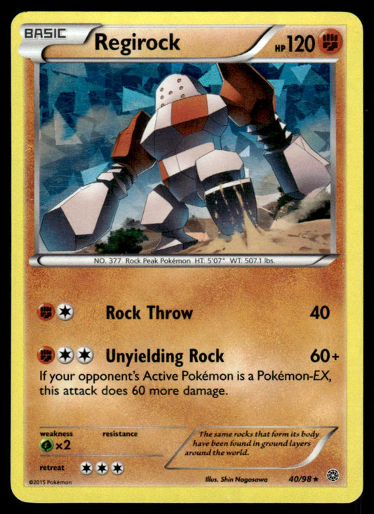 MP - Regirock (Craked Ice Holo) 40 - Holo - Ancient Origins