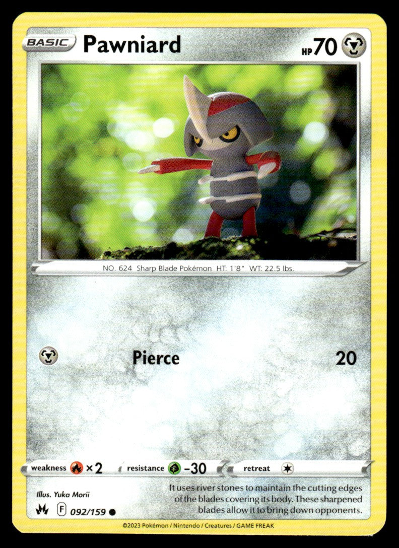 Pawniard 092/159 Comun - Crown Zenith - Sword & Shield