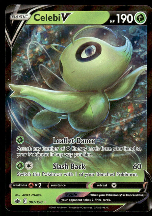 Celebi V 007/198 - Chilling Reign - Sword & Shield