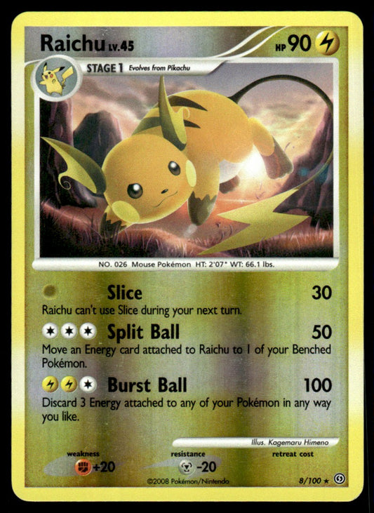 NM - Raichu 8 - Reverse - Stormfront