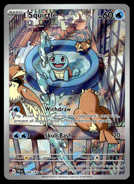 Squirtle 148/142 - Stellar Crown - Scarlet & Violet