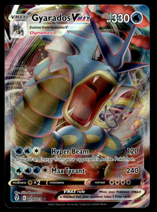 Gyarados VMAX 029/203 - Evolving Skies - Sword & Shield