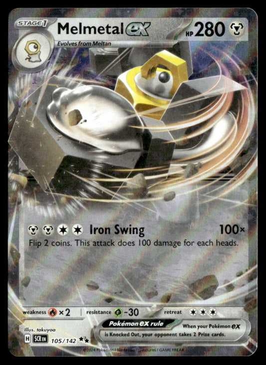 Melmetal ex 105/142 - Stellar Crown - Scarlet & Violet