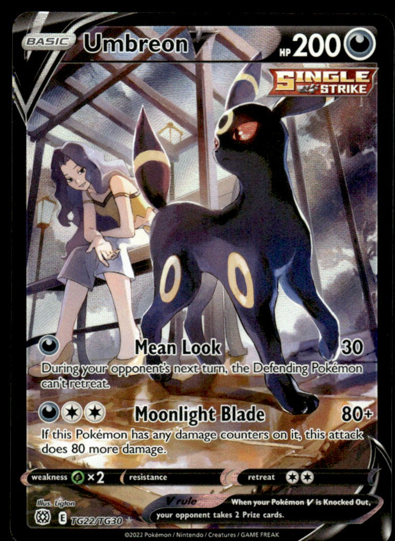 Umbreon V TG22/TG30 - Brilliant Stars - Trainer Gallery - Sword & Shield