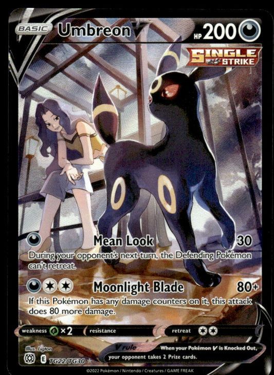 Umbreon V TG22/TG30 - Brilliant Stars - Trainer Gallery - Sword & Shield