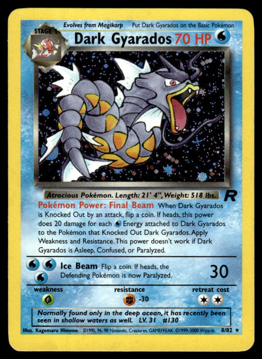 Dark Gyarados Holo - LP - Team Rocket