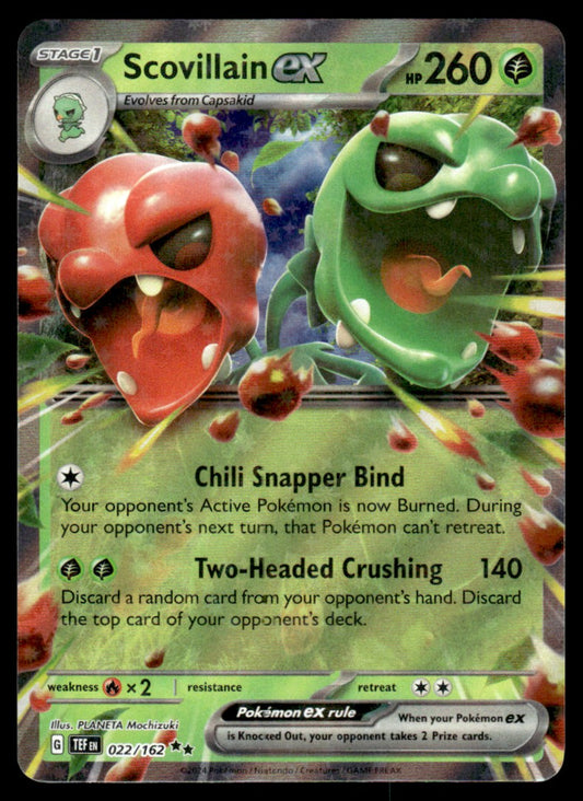 Scovillain ex 022/162 - Temporal Forces - Scarlet & Violet