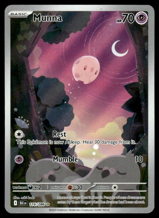 Munna 116/086 - Black Bolt - Scarlet & Violet