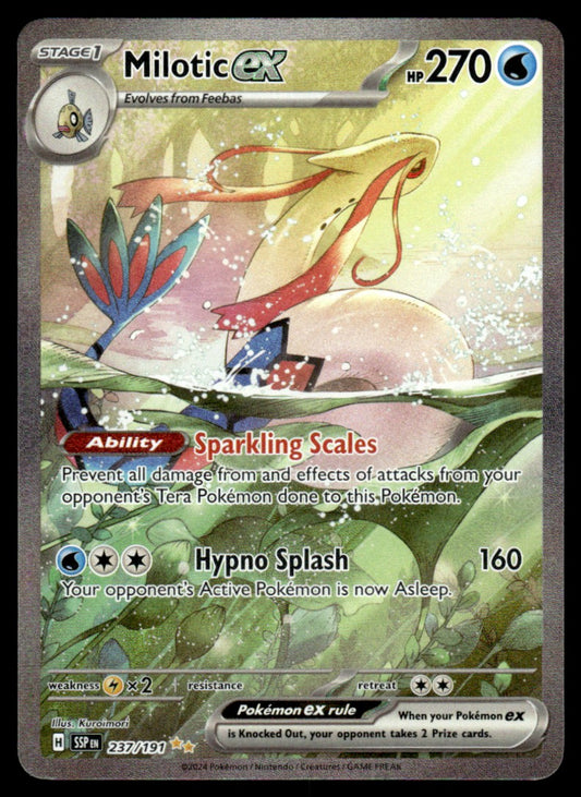 Milotic ex 237/191 - Surging Sparks - Scarlet & Violet