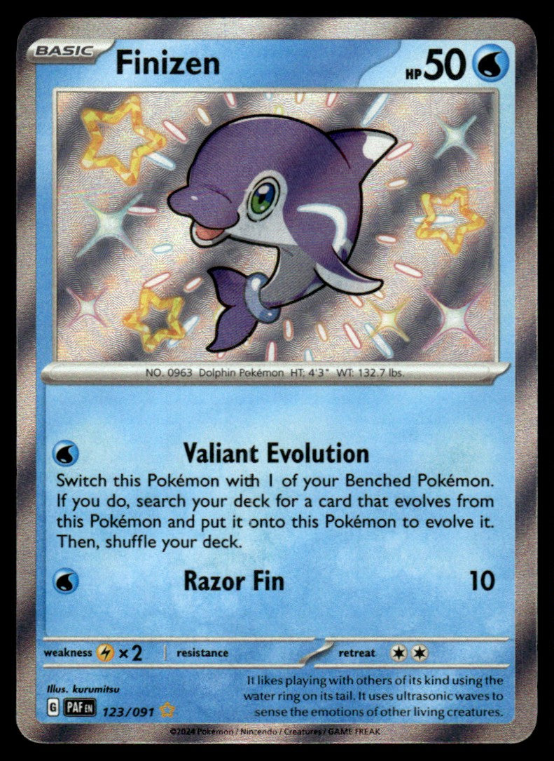 Finizen 123/091 - Paldean Fates - Scarlet & Violet