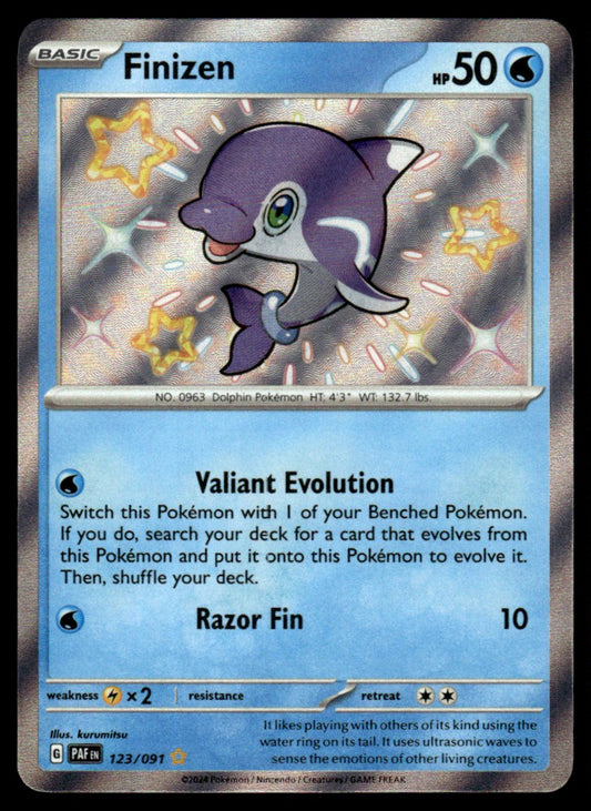 Finizen 123/091 - Paldean Fates - Scarlet & Violet