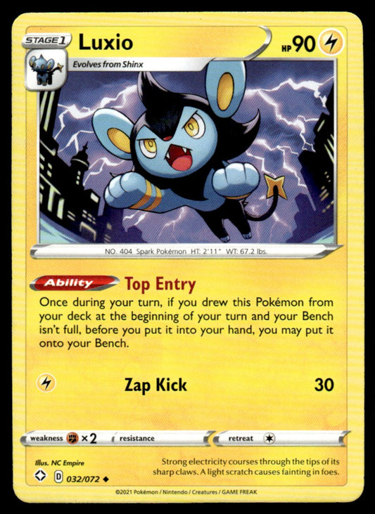 Luxio 032/072 Uncomon - Shining Fates - Sword & Shield