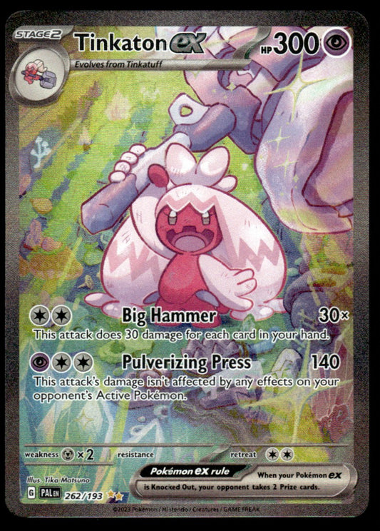 Tinkaton ex 262/193 - Paldea Evolved - Scarlet & Violet