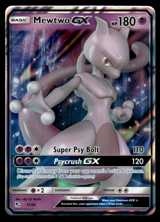 NM Mewtwo-GX 31 - Hidden Fates