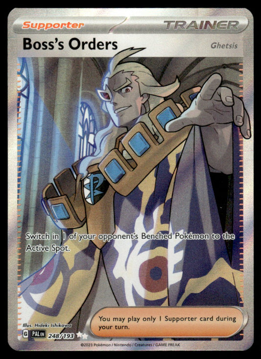 Boss's Orders (Ghetsis) 248/193 - Paldea Evolved - Scarlet & Violet