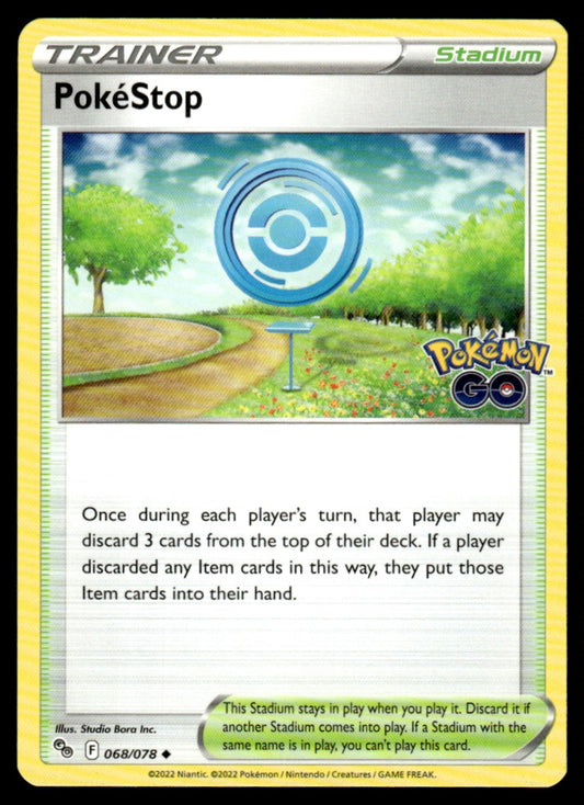 PokéStop 068/078 - Pokémon GO - Sword & Shield