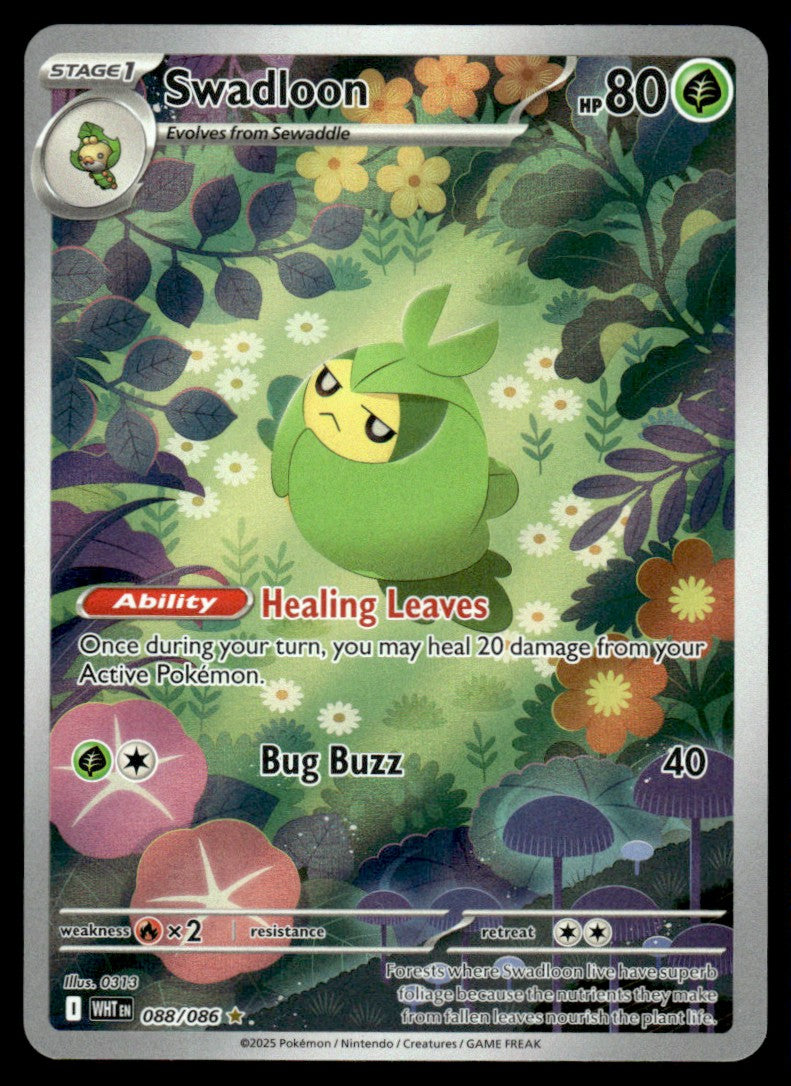 Swadloon 088/086 - White Flare - Scarlet & Violet
