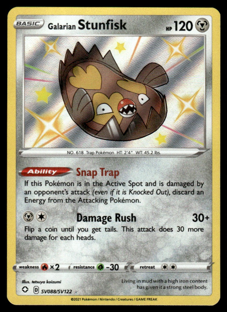 Galarian Stunfisk SV088/SV122 - Shining Fates - Sword & Shield