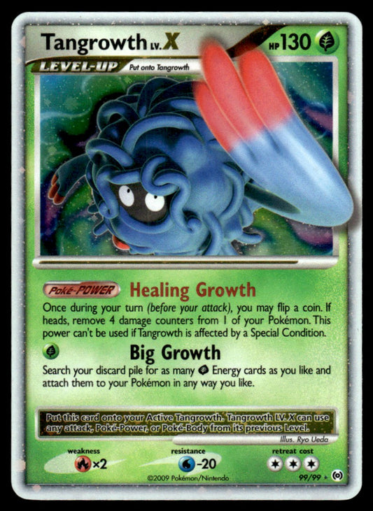 NM - Tangrowth LV.X 99 - Holo - Arceus