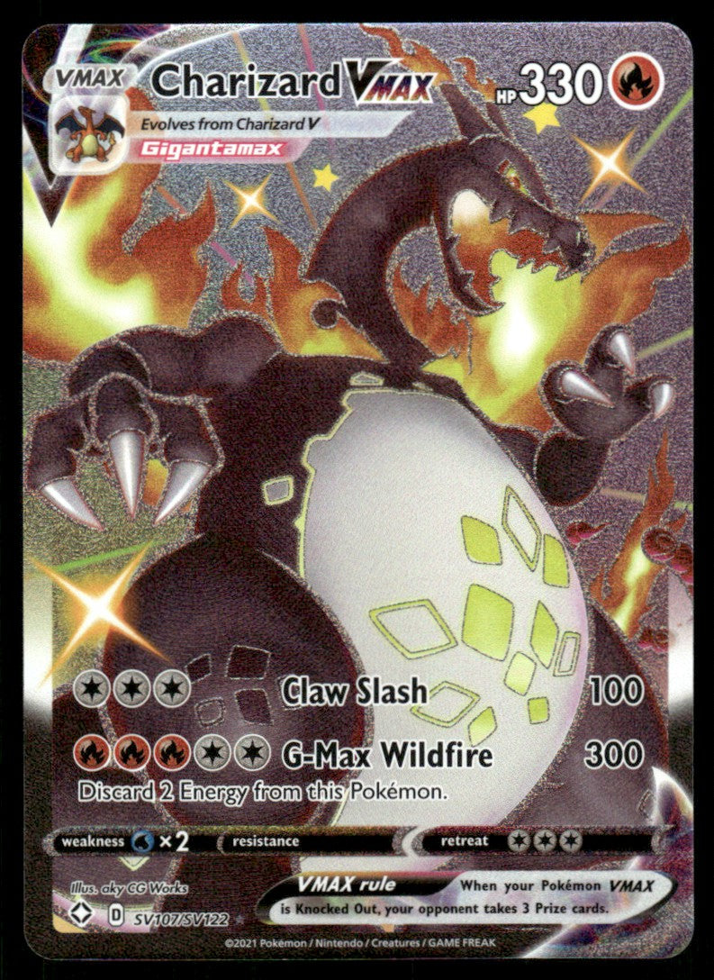 Charizard VMAX SV107/SV122 - Shining Fates - Sword & Shield