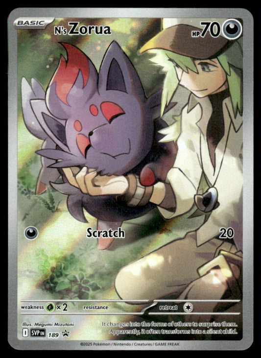 N's Zorua 189/PRSV - Scarlet & Violet Promos - Scarlet & Violet