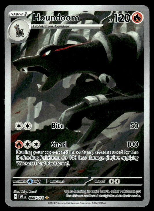 Houndoom 066/064 - Shrouded Fable - Scarlet & Violet