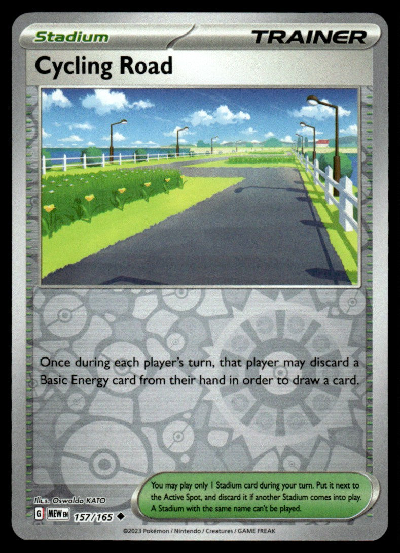 Cycling Road 157/165 Reverse - Scarlet & Violet - 151 - Scarlet & Violet