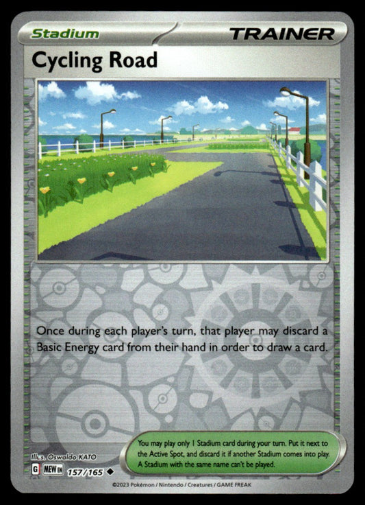 Cycling Road 157/165 Reverse - Scarlet & Violet - 151 - Scarlet & Violet