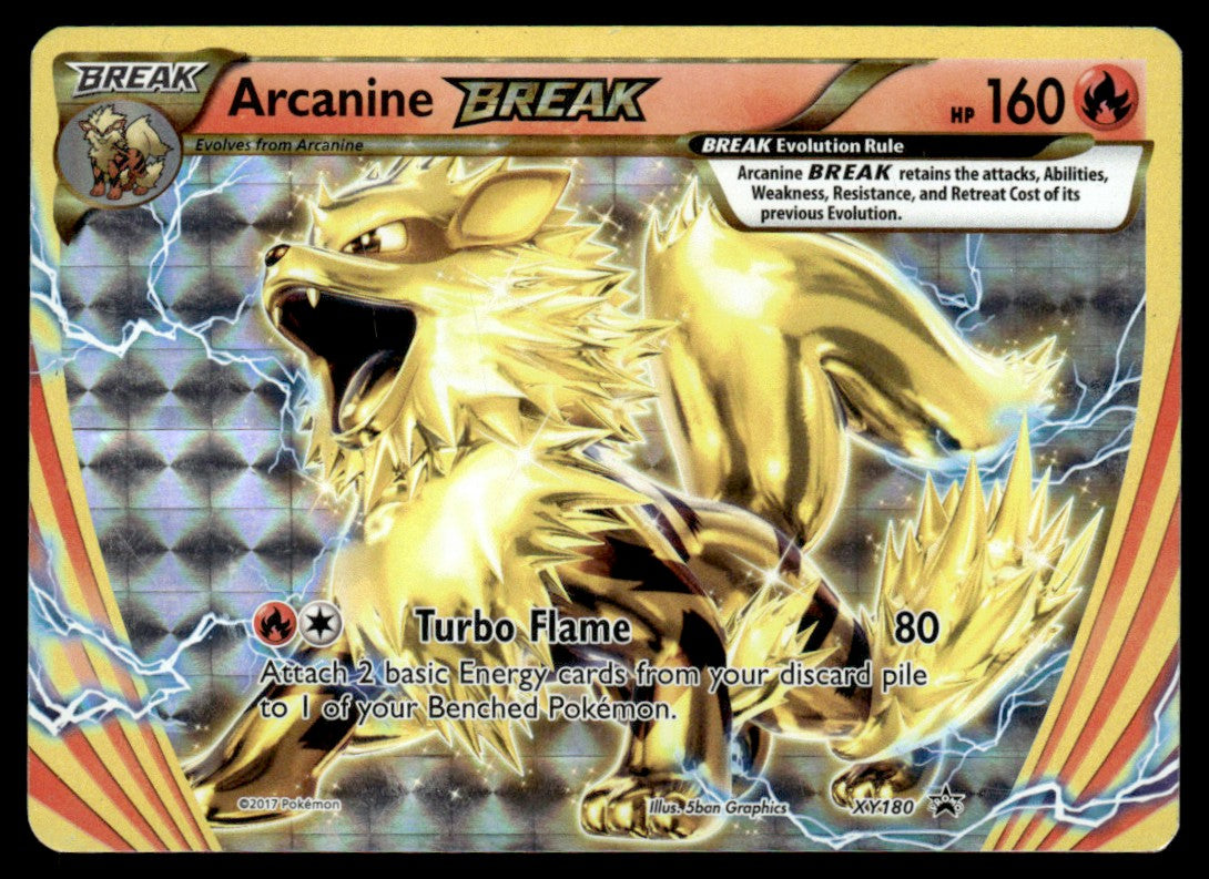 NM Arcanine BREAK XY180 - XY Promos